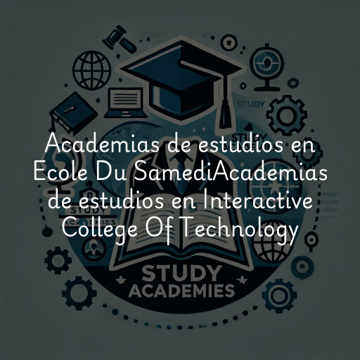 Academias de estudios en