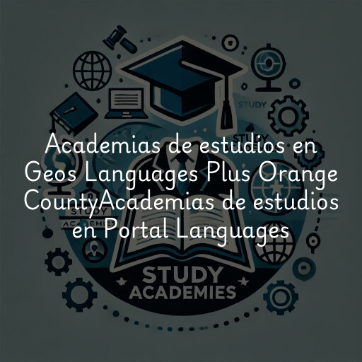 Academias de estudios en