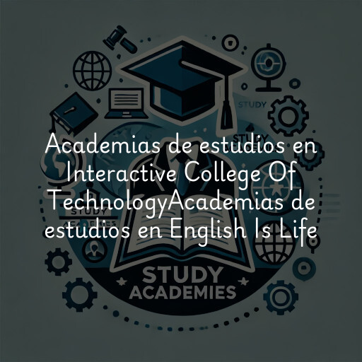 Academias de estudios en