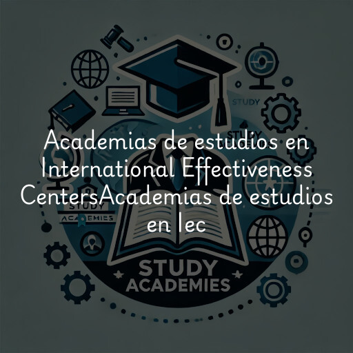 Academias de estudios en