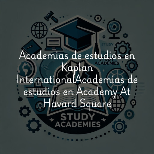 Academias de estudios en