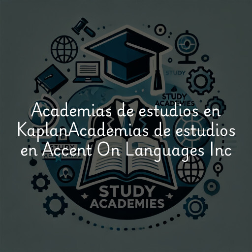 Academias de estudios en