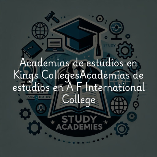 Academias de estudios en