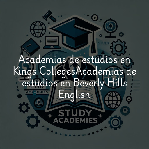 Academias de estudios en