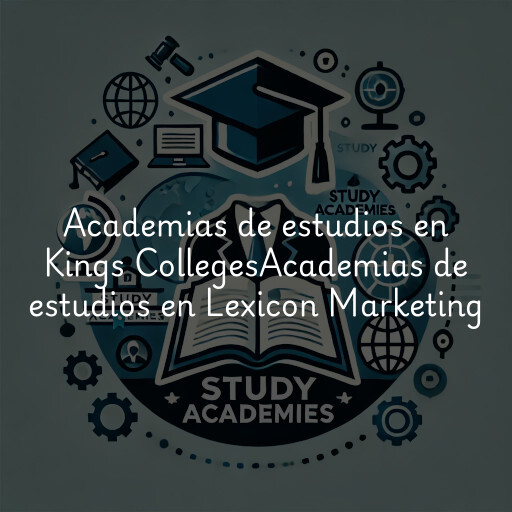 Academias de estudios en