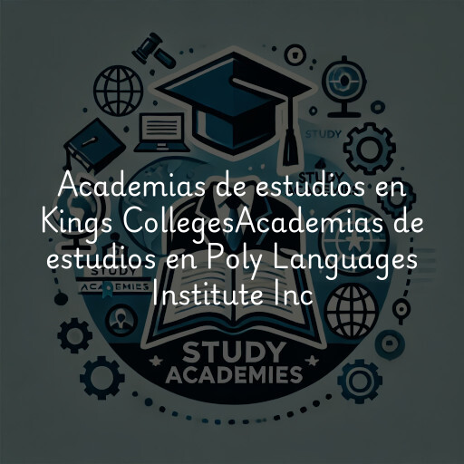 Academias de estudios en