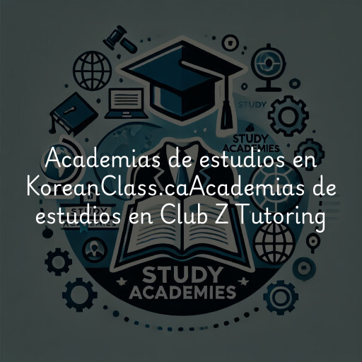 Academias de estudios en