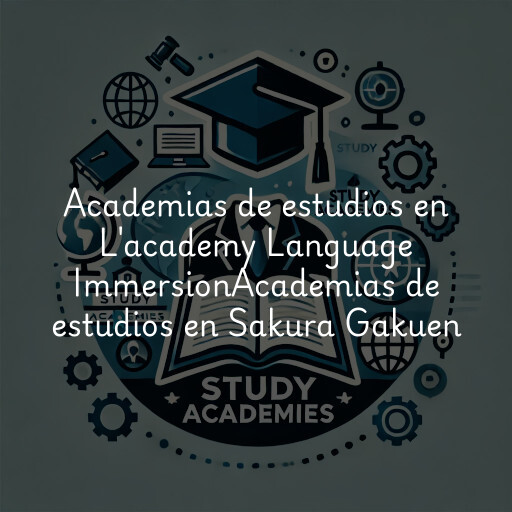 Academias de estudios en