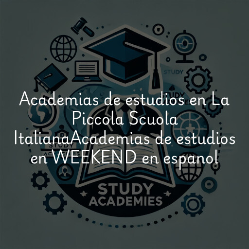 Academias de estudios en