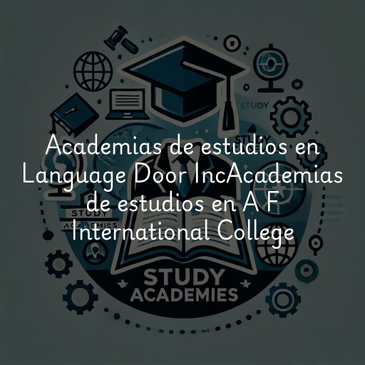 Academias de estudios en