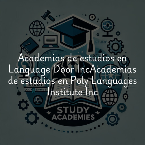 Academias de estudios en