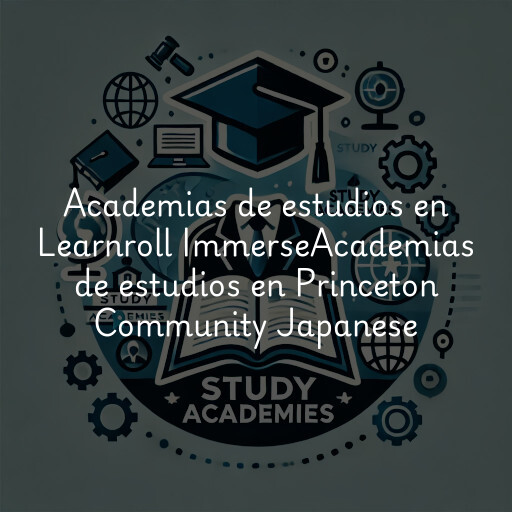 Academias de estudios en