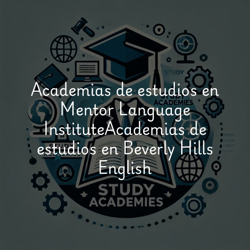 Academias de estudios en