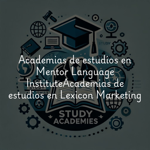 Academias de estudios en