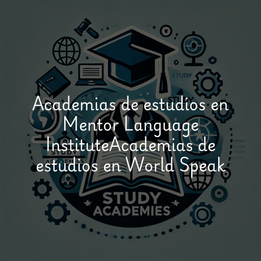 Academias de estudios en