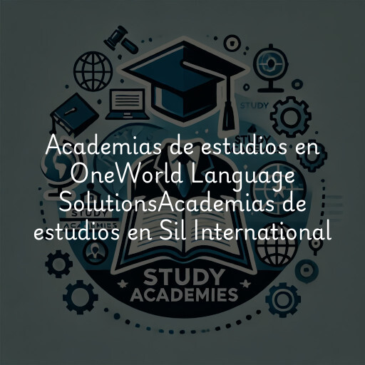 Academias de estudios en