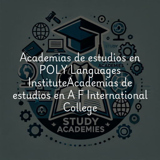 Academias de estudios en