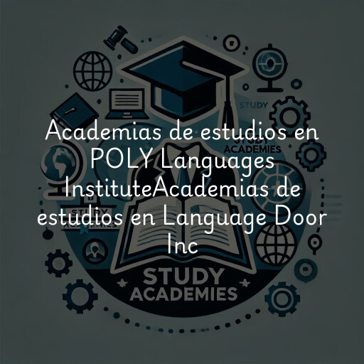 Academias de estudios en