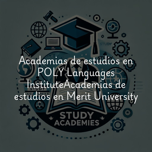 Academias de estudios en