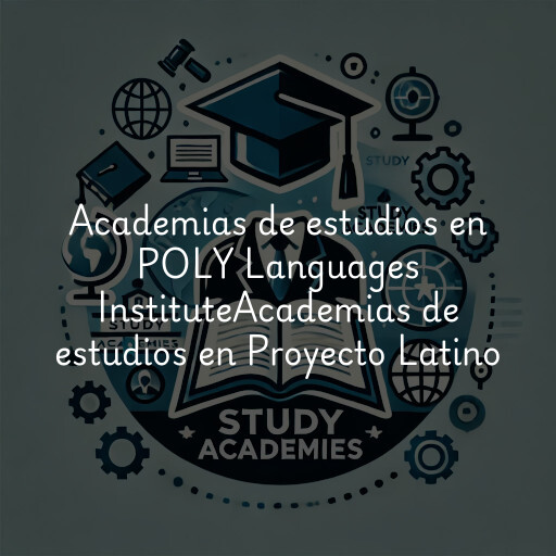 Academias de estudios en