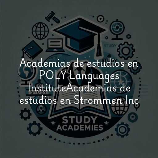 Academias de estudios en