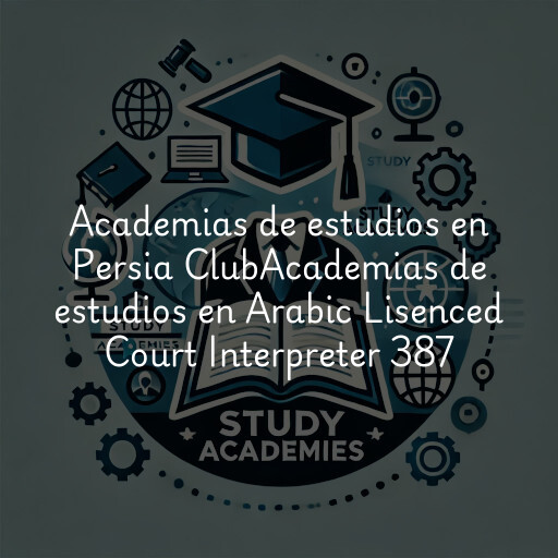 Academias de estudios en