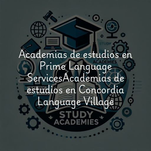 Academias de estudios en