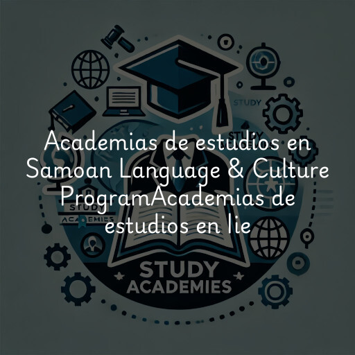 Academias de estudios en