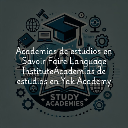 Academias de estudios en