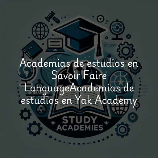 Academias de estudios en