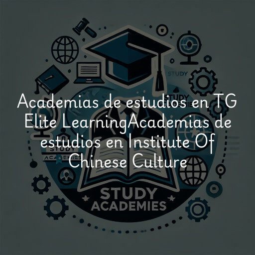 Academias de estudios en