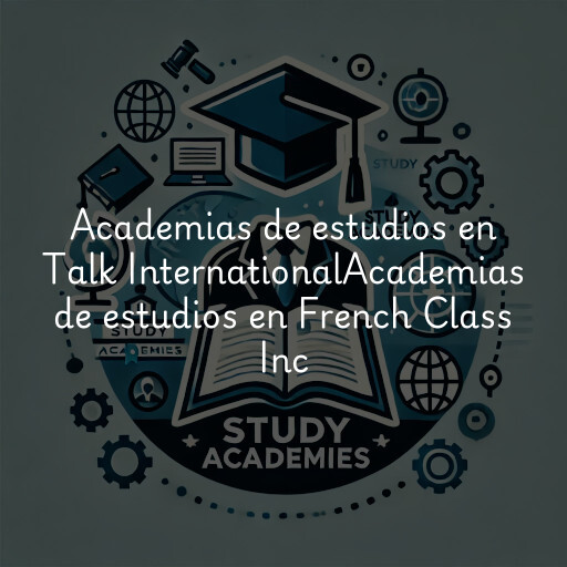 Academias de estudios en