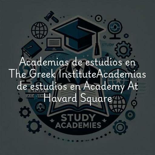 Academias de estudios en