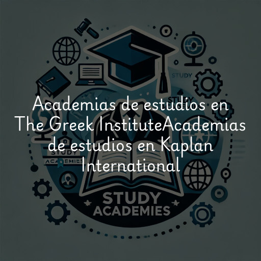 Academias de estudios en