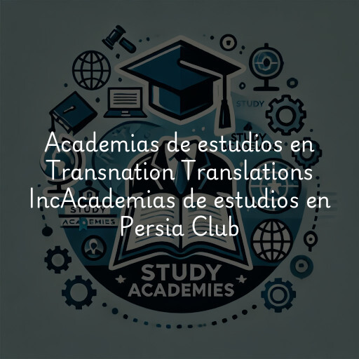 Academias de estudios en