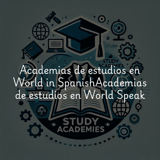 Academias de estudios en