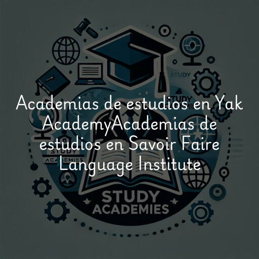 Academias de estudios en