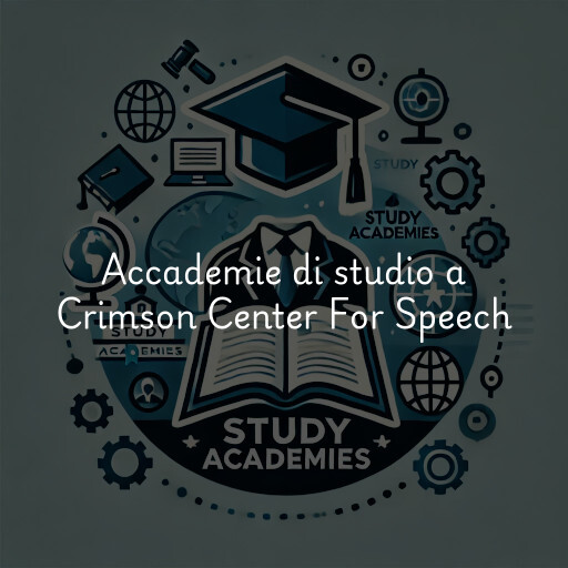 Accademie di studio a Crimson Center For Speech