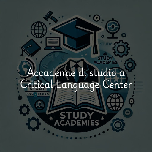 Accademie di studio a Critical Language Center