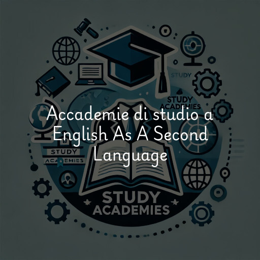 Accademie di studio a English As A Second Language