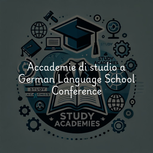 Accademie di studio a German Language School Conference