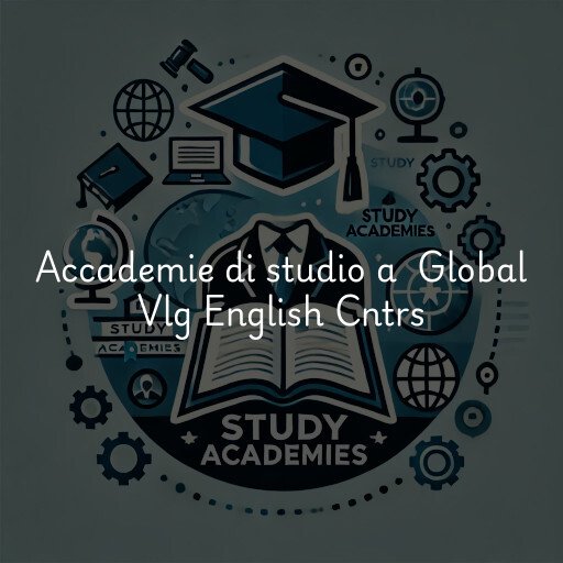 Accademie di studio a Global Vlg English Cntrs