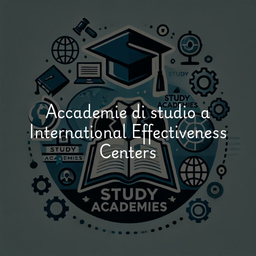 Accademie di studio a International Effectiveness Centers