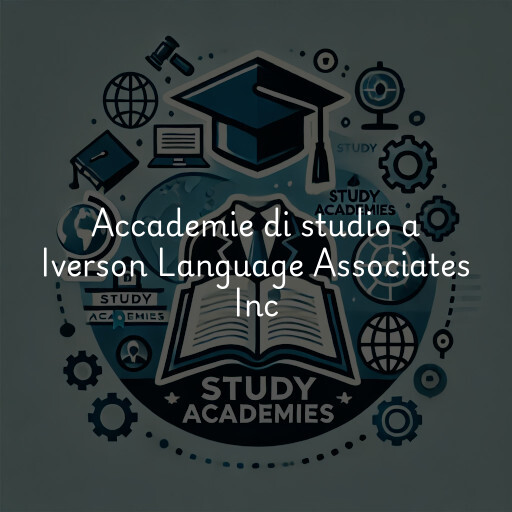 Accademie di studio a Iverson Language Associates Inc