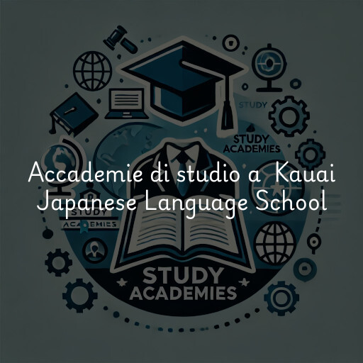 Accademie di studio a Kauai Japanese Language School