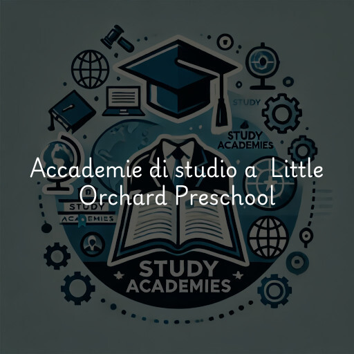 Accademie di studio a Little Orchard Preschool