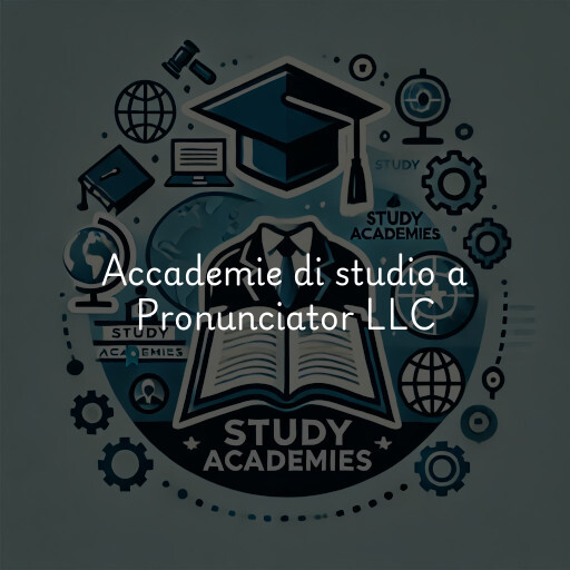 Accademie di studio a Pronunciator LLC