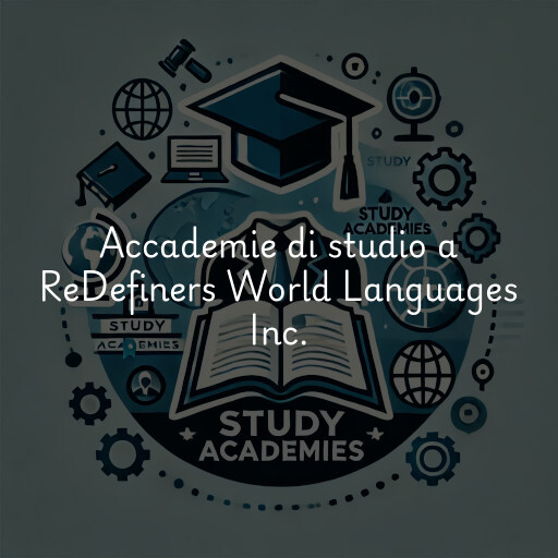 Accademie di studio a ReDefiners World Languages Inc.