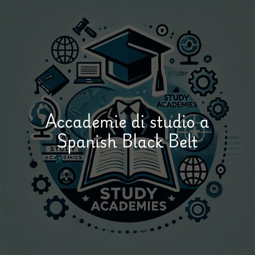 Accademie di studio a Spanish Black Belt