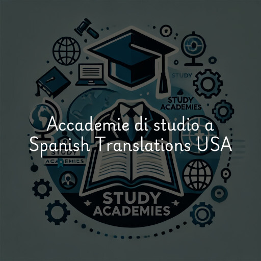 Accademie di studio a Spanish Translations USA